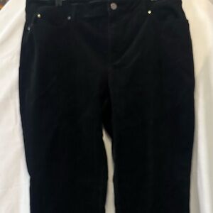 Charter Club Classic Black Straight Leg Pants